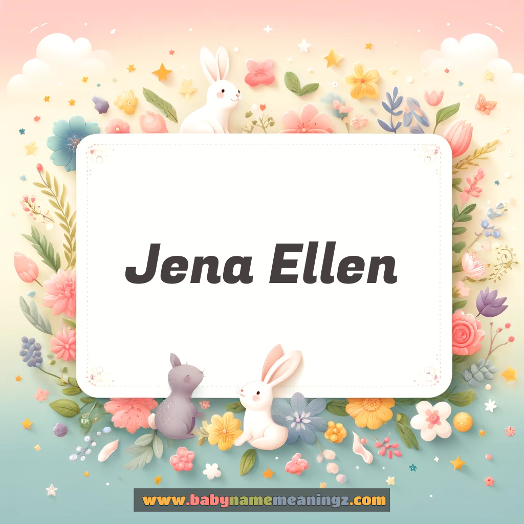 Jena Ellen Name Meaning  ( Girl) Complete Guide